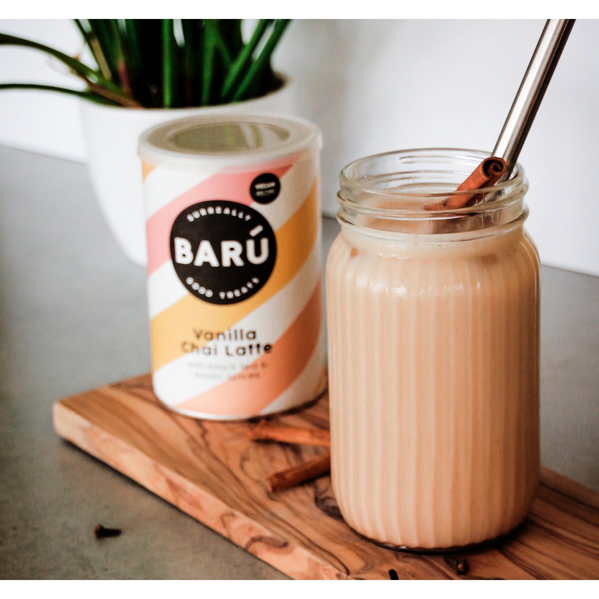 BARÚ Vanilla Chai Latte 250gram (16 porties)