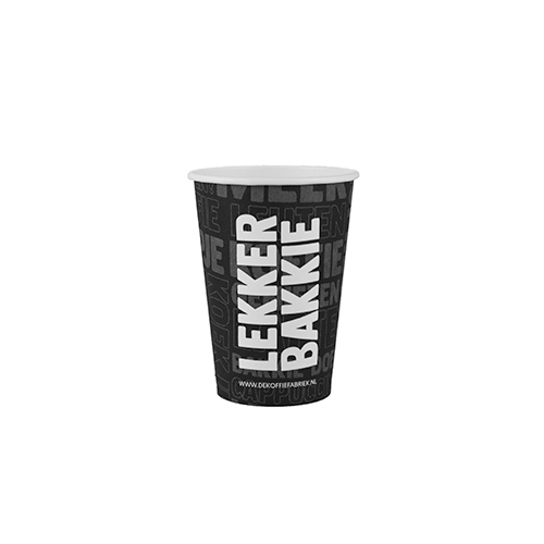 Koffiebeker De Koffiefabriek Lekker Bakkie - Low PE - 2500 x 180ml