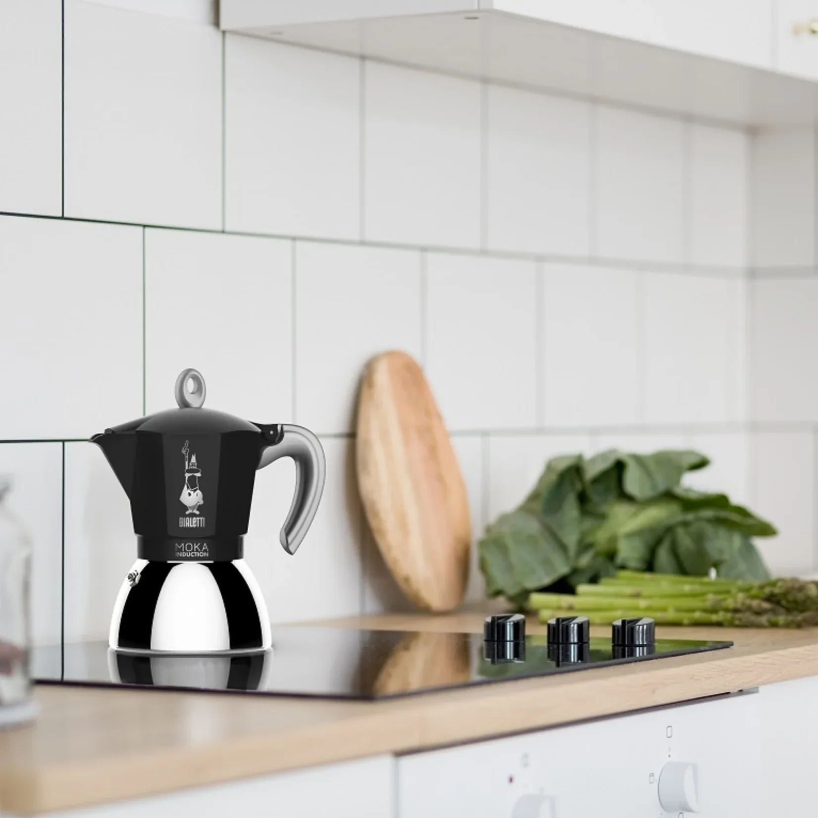 Bialetti Moka Inductie - Zwart