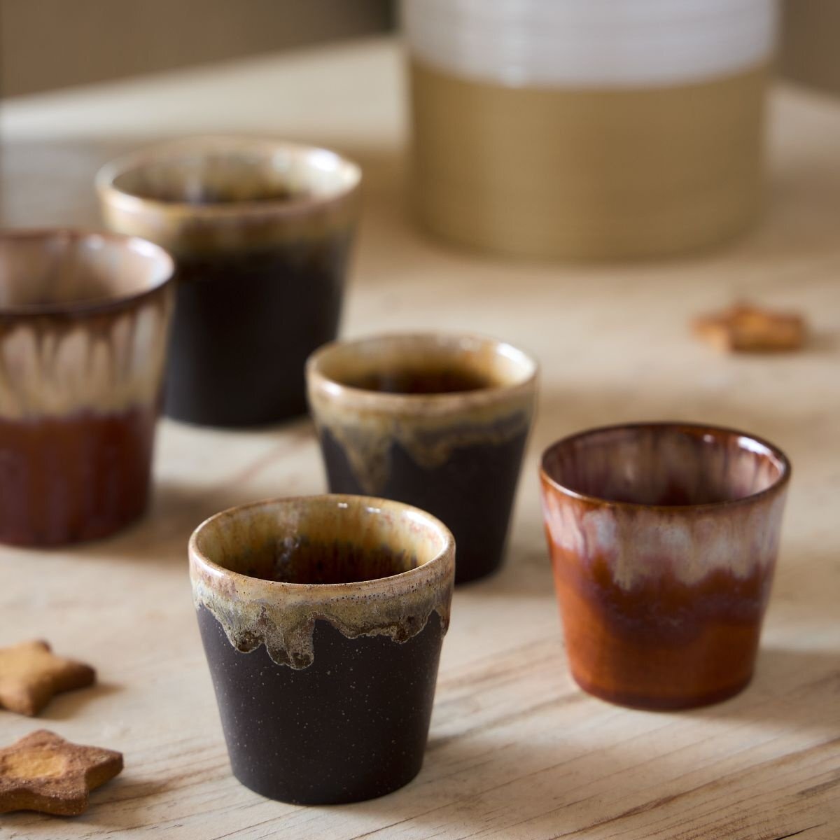Costa Nova Poterie, lungo kopje, 190ml, Mocha-Latte
