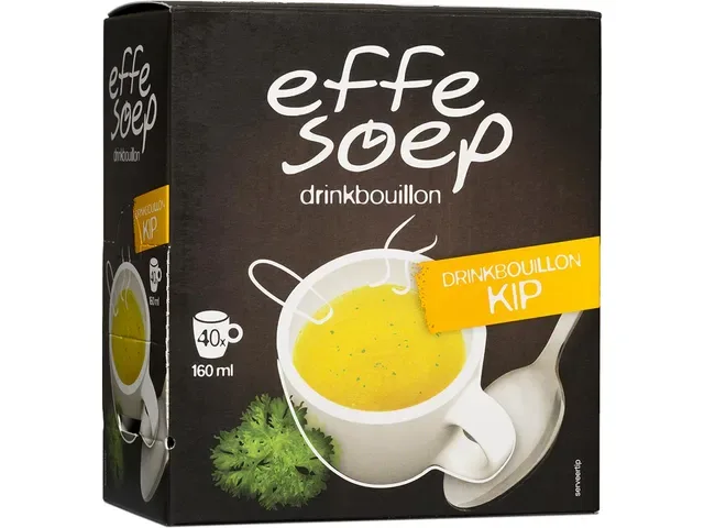 Effe Soep - Kip Drinkbouillon Sticks, 40x 160ml