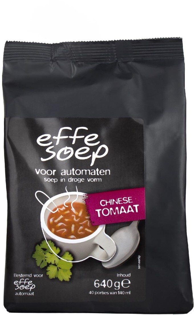 Effe Soep - Vending soep Chinese Tomaat