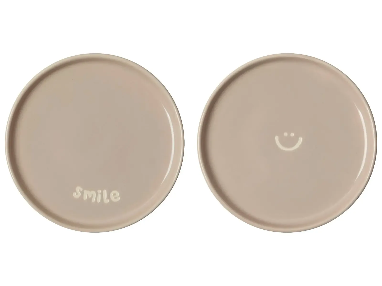 Gusta – Bord Enjoyables Smile, Set van 2,  Ø15,5cm