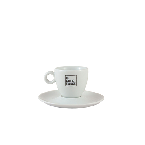 De Koffiefabriek Espressokop Schotel 8 cl