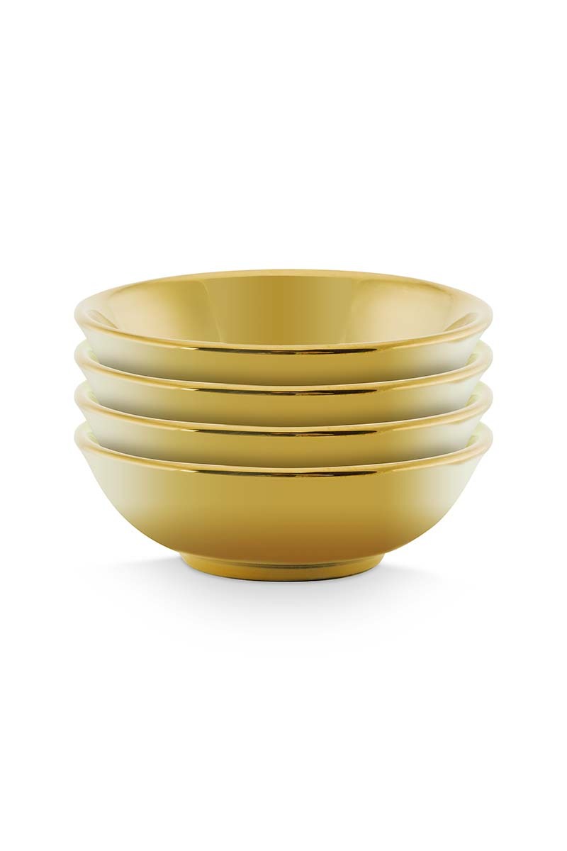 Theetip goud, vtwonen servies