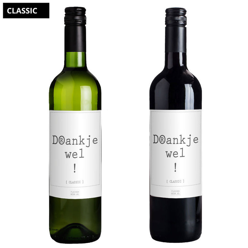 Drankjewel - wit of rood, Flessenwerk