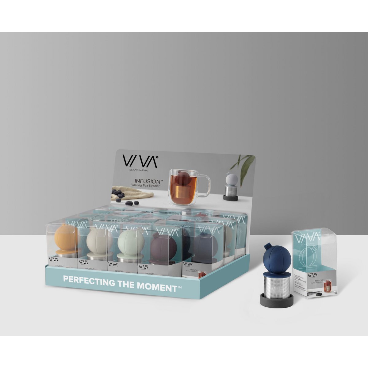 VIVA Infusion™ drijvende theezeef, diverse kleuren