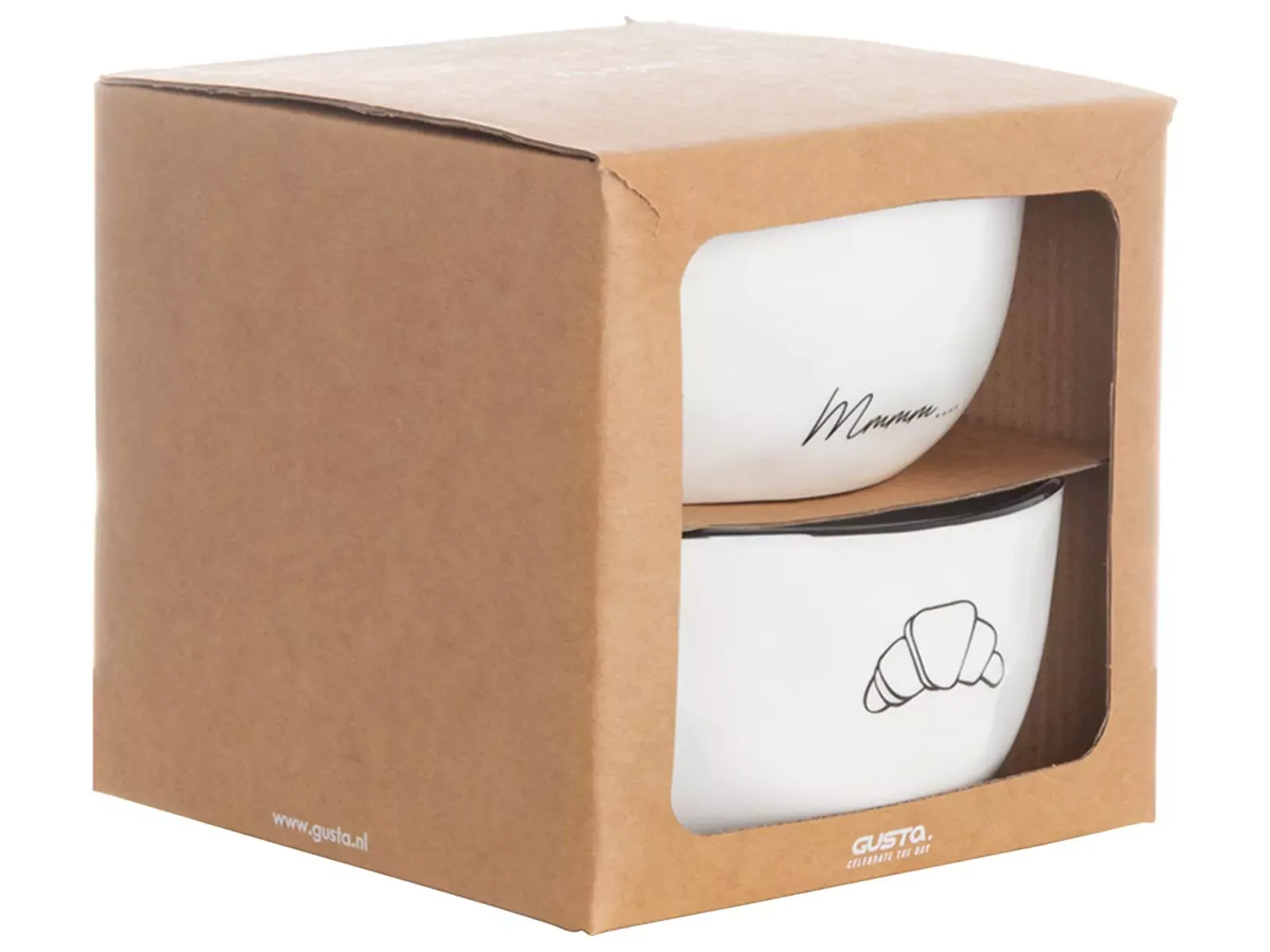 Gusta - Kom Enjoyables, Set van 2, Ø13,5 cm