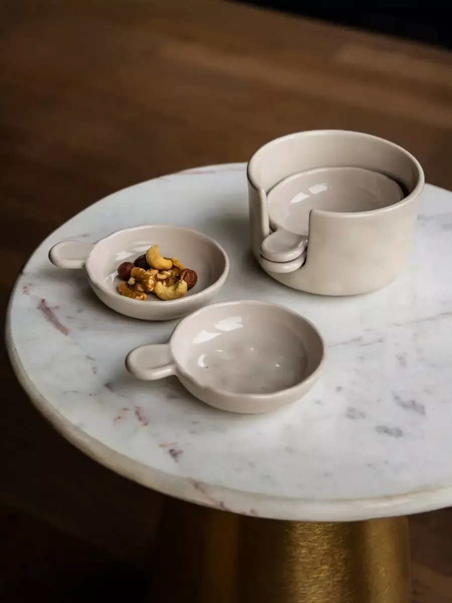 Gusta – Serveerset Sunday, Set van 5, Ø11,5 cm