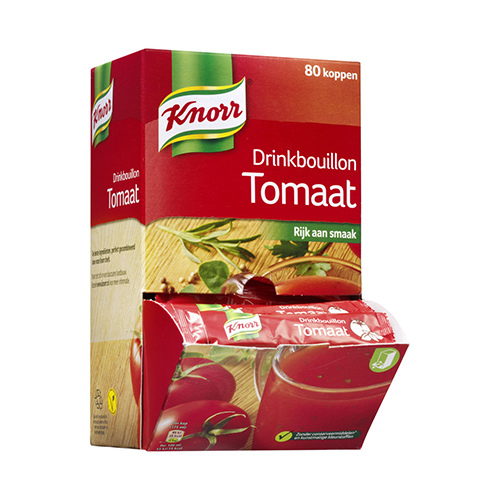 Knorr Drinkbouillon Tomaat 80 zakjes