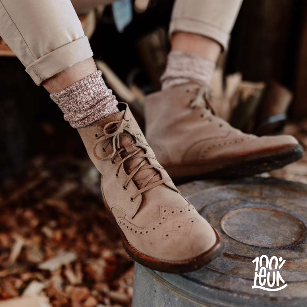 Stoere mannensokken in blik - 100% Leuk