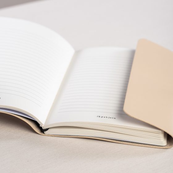 IKPAKJEIN - Notitieboek vegan leer ‘dit ga ik niet vergeten’