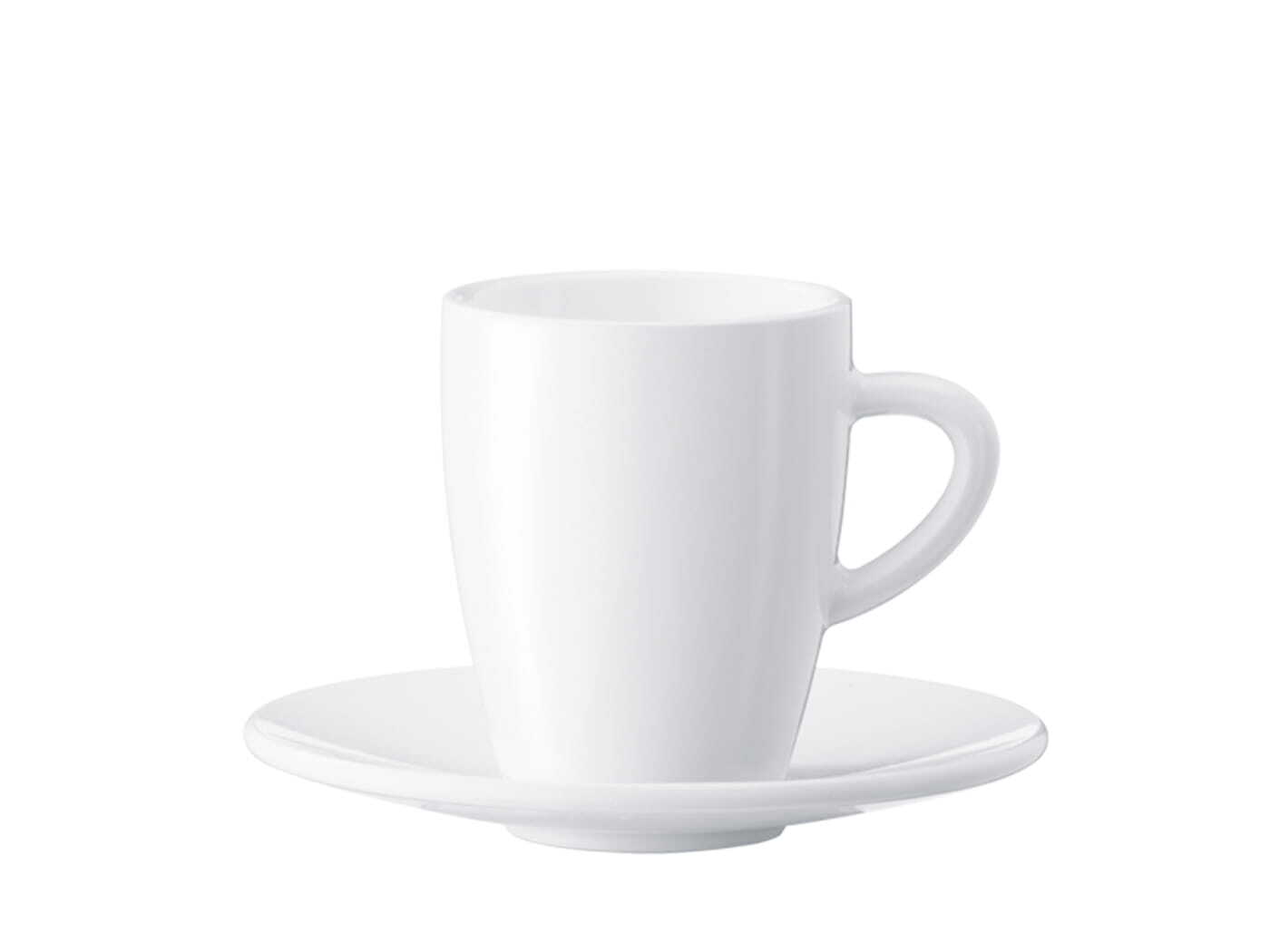 JURA Espressokopjes met schotel - Set van 2