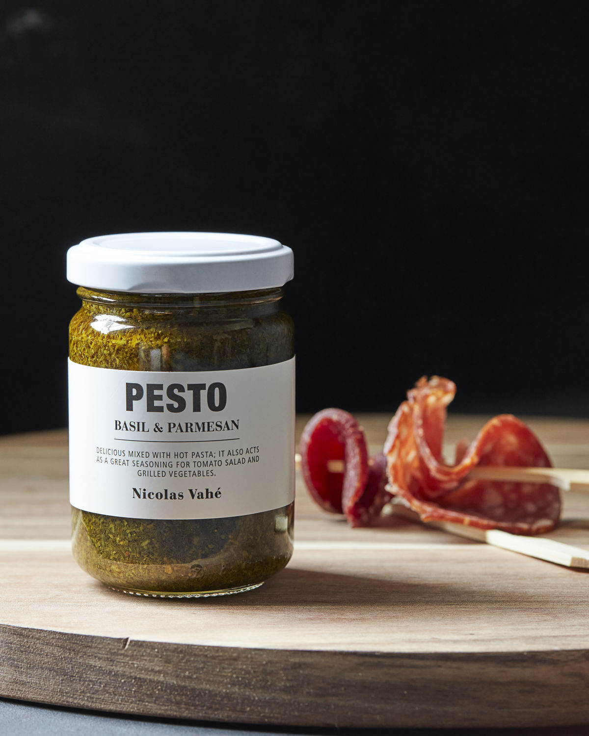 Pesto – Basil & Parmezan (135gr)- Nicolas Vahé