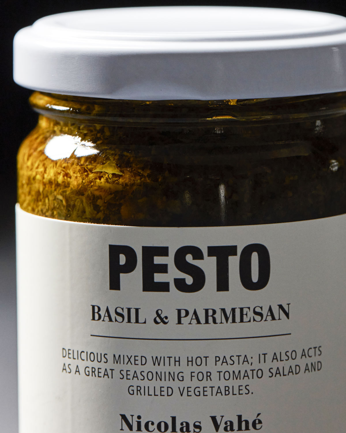 Pesto – Basil & Parmezan (135gr)- Nicolas Vahé