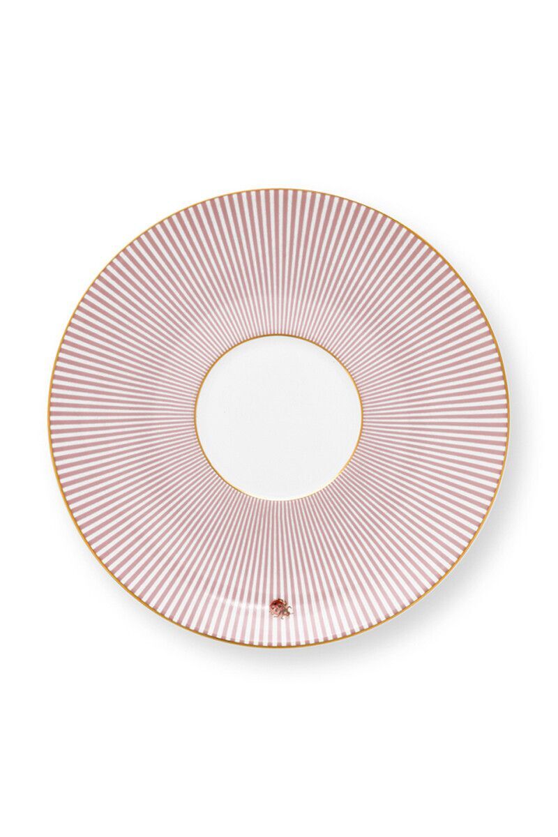 Pip Studio - La Majorelle Roze, Cappuccino Kop & Schotel, 280ml