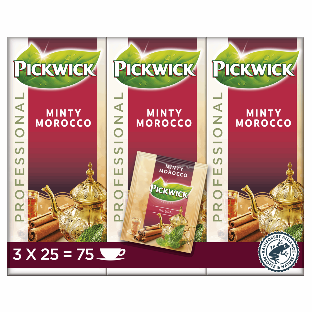 Pickwick Minty Marocco, 75x2g met envelop