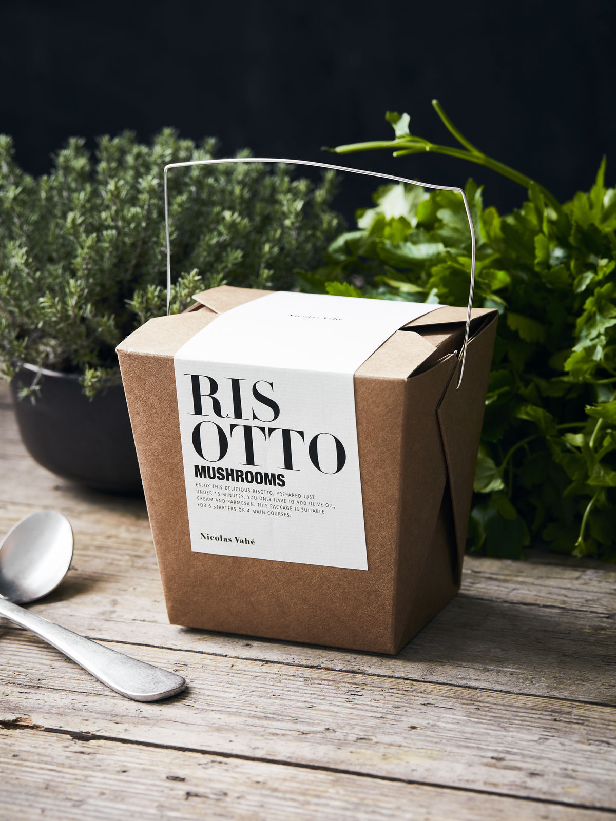 Risotto - Mushrooms (300gr) - Nicolas Vahé