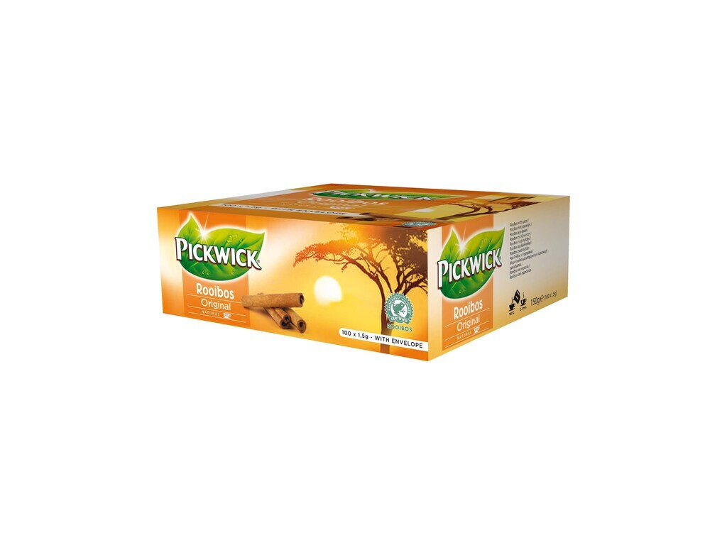 Pickwick Rooibos, 100x1,5gram met envelop UTZ