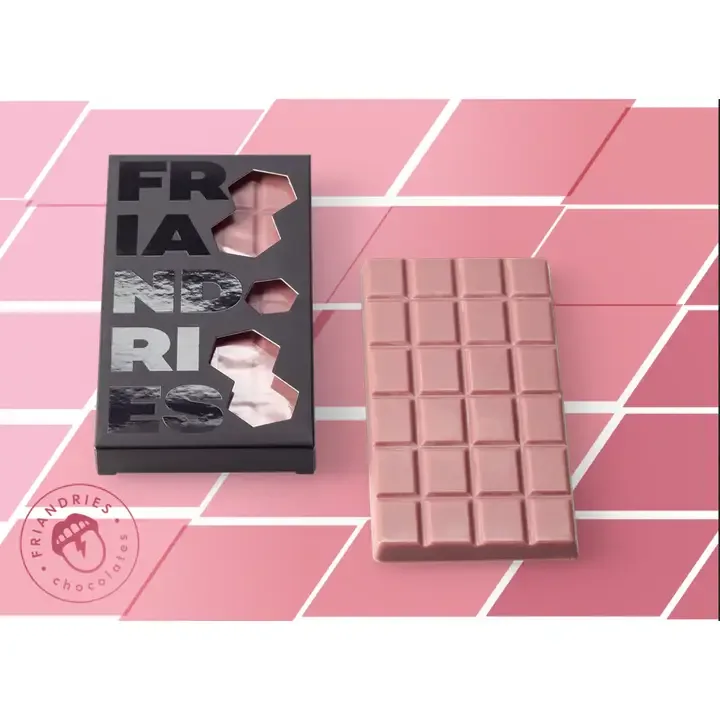 Friandries - Chocoladereep, Ruby, 100 gr
