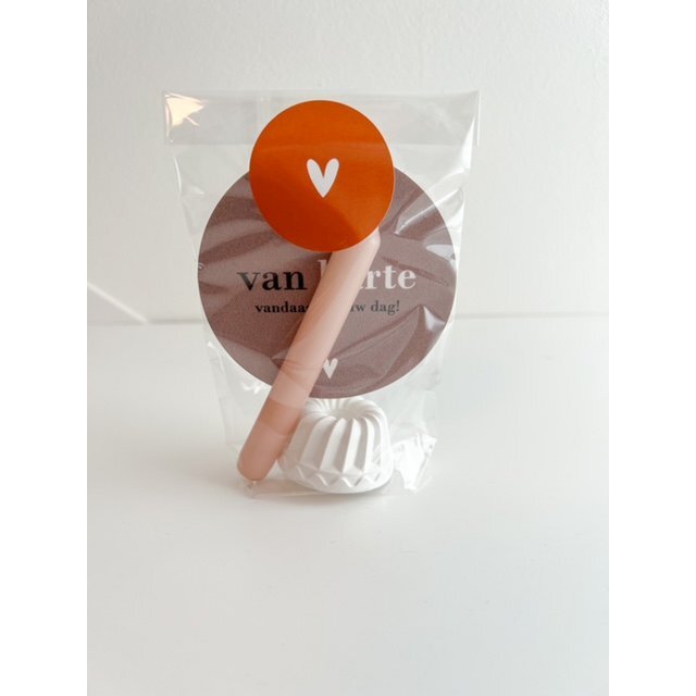 Mini Cadeautje Staand, Van Harte