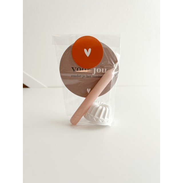 Mini Cadeautje Staand, Voor Jou