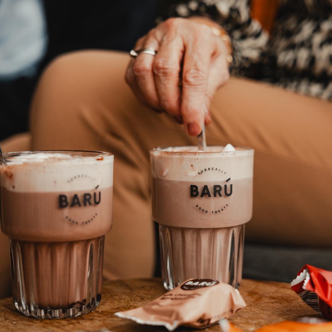 BARÚ Swirly Hot Chocolate 20gram, single serve