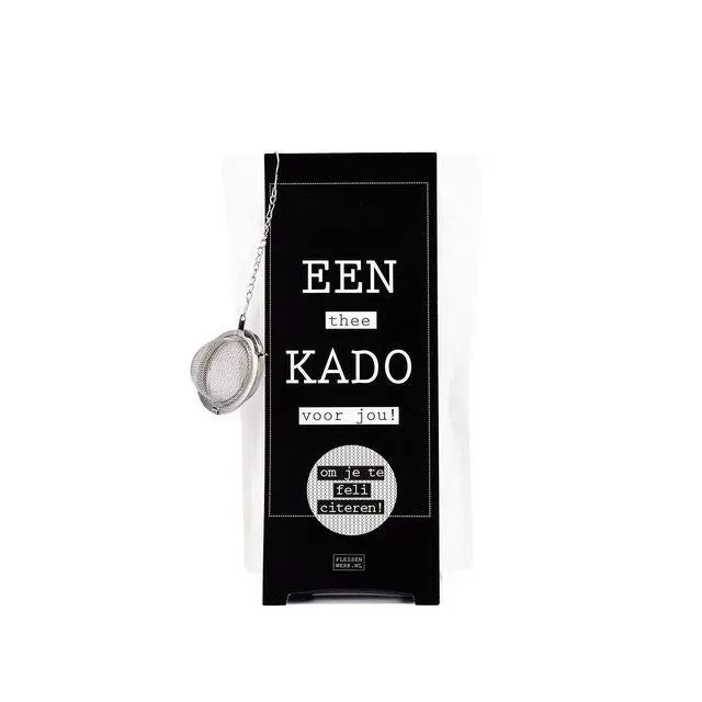Flessenwerk - Een thee KADO voor jou! 'Om je te feliciteren'