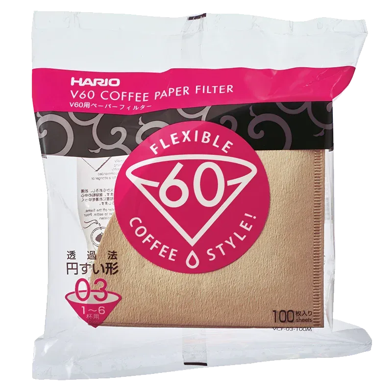 Hario – V60 Filterpapier Natural, 03, 100st.