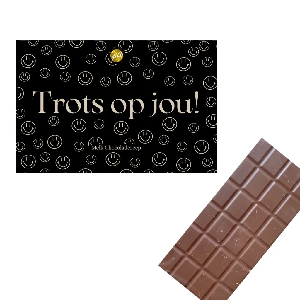 The Big Gifts - Chocoladereep 'Trots op jou'