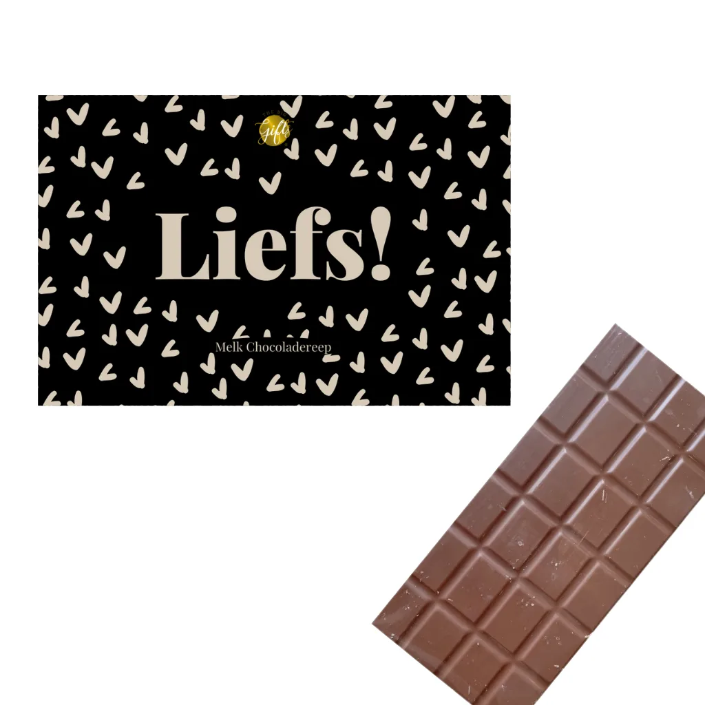 The Big Gifts - Chocoladereep 'Liefs'