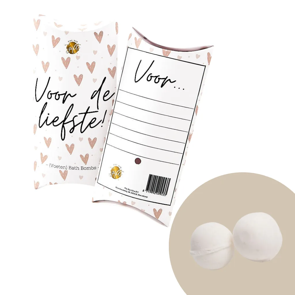 The Big Gifts - Cadeaudoosje Bruisballen 'Voor de liefste'