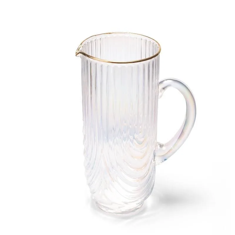 Vondels - Karaf Ripple, Transparant, 23.5cm