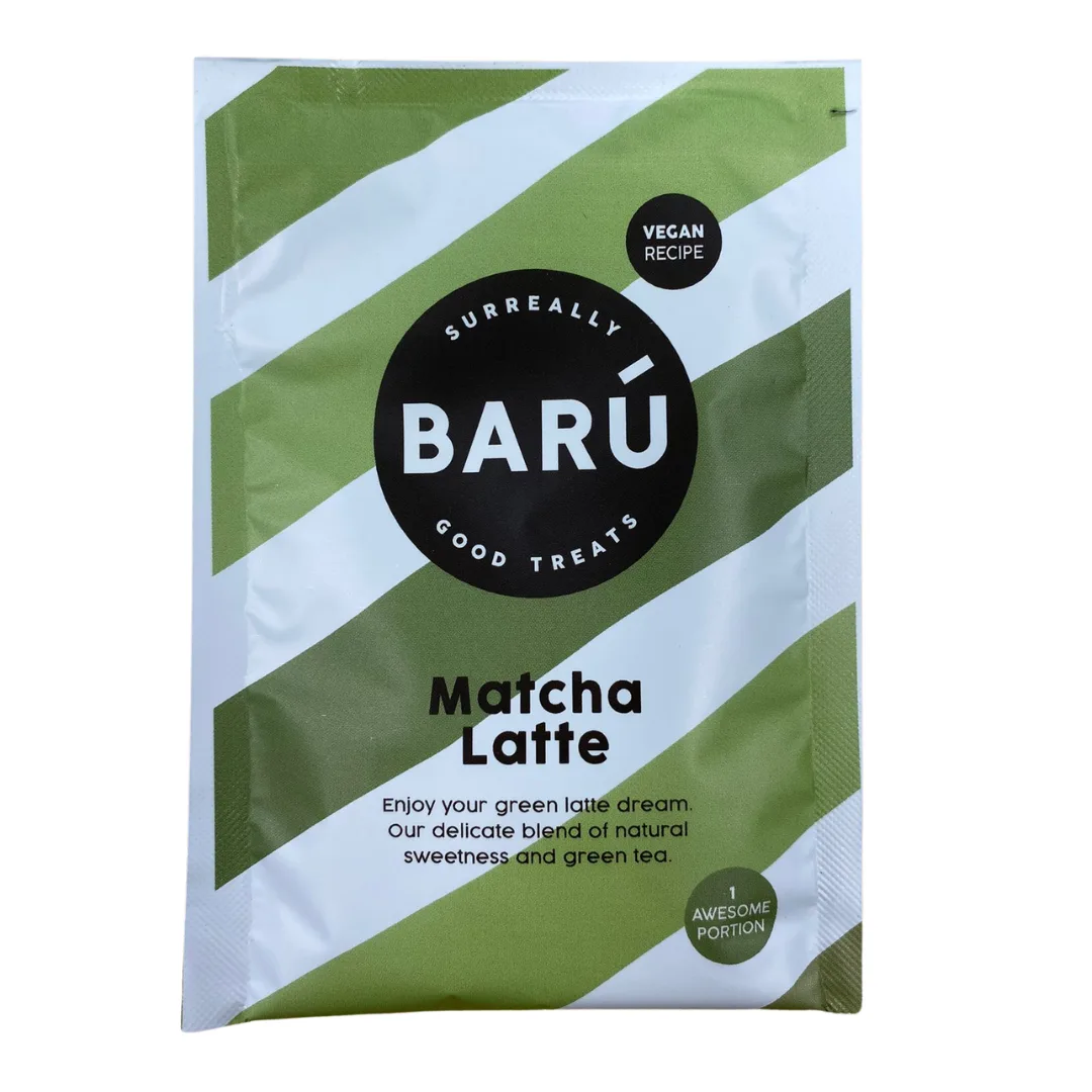 BARÚ Matcha Latte 20gram single serve