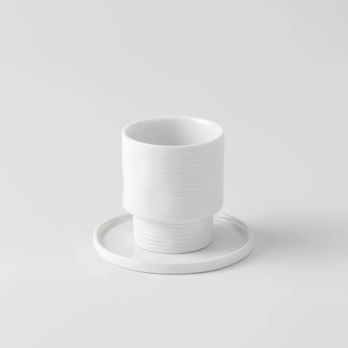 Räder - Espressokopje met schotel 'Stripes', 60ml