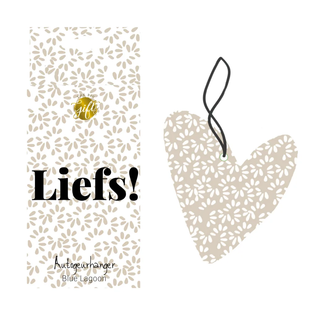 The Big Gifts - Autogeurhanger 'Liefs'