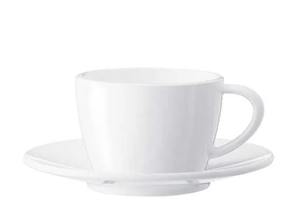 JURA Cappuccinokopjes met schotel - Set van 2