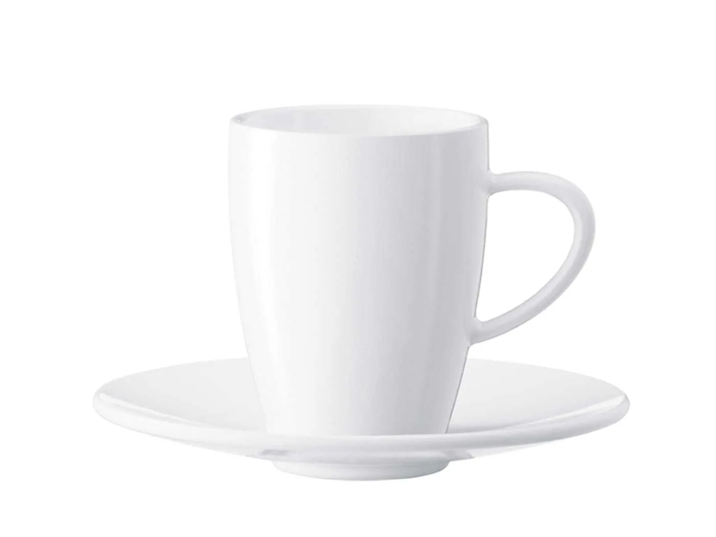 JURA Koffiekopjes met schotel - Set van 2