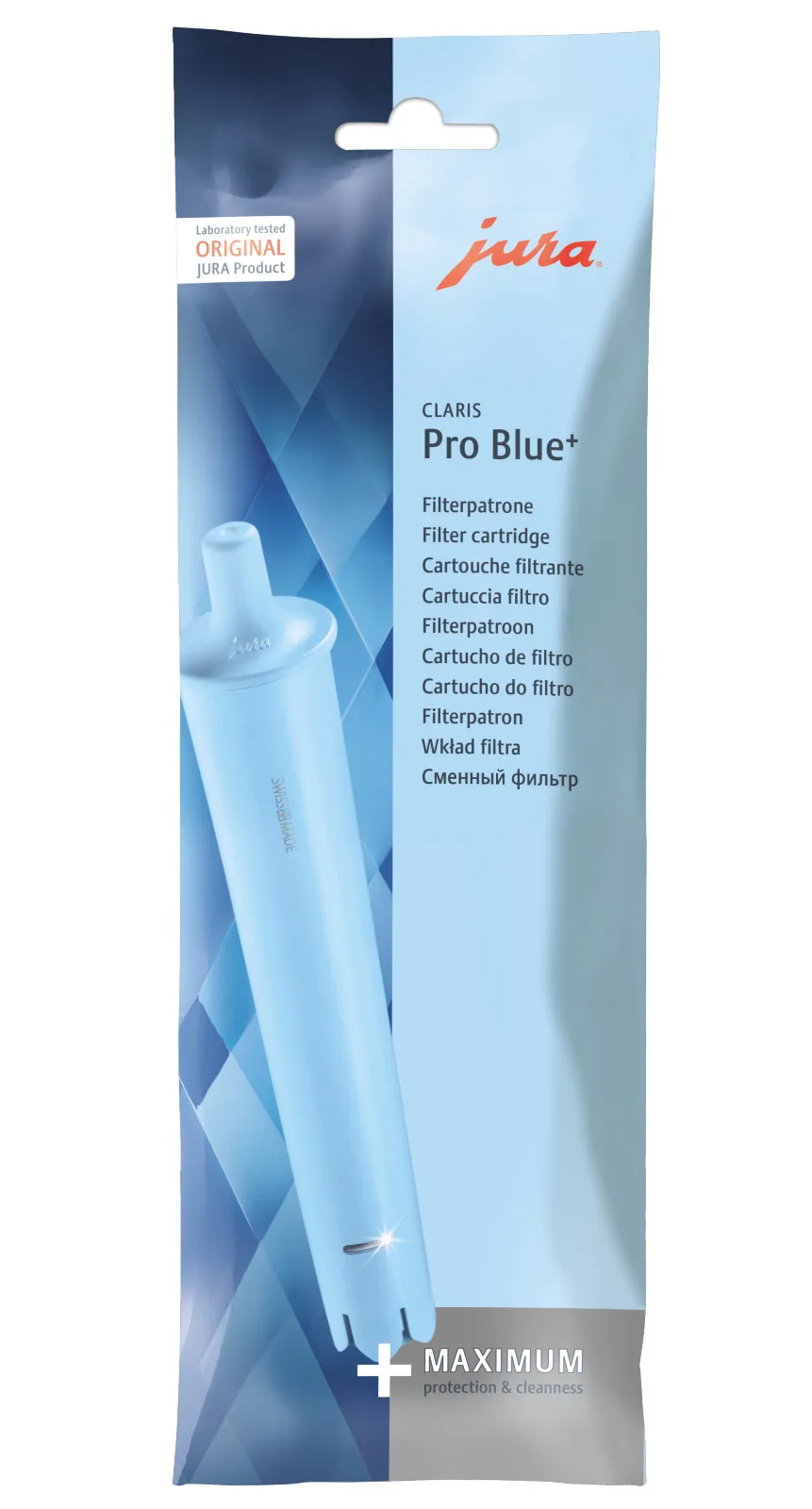 JURA CLARIS Pro Blue+-filterpatroon - 1 stuk
