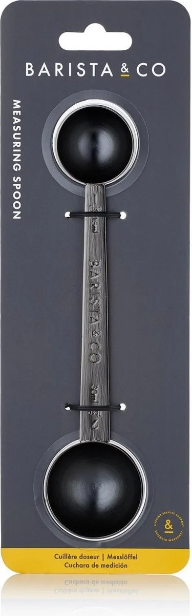 Barista & Co - Measuring Spoon, Black