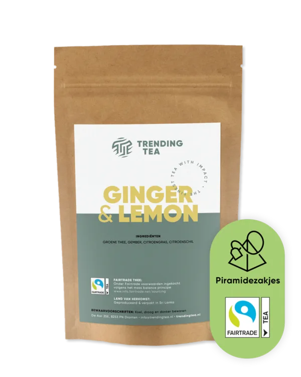 Trending Tea - Ginger & Lemon - Fairtrade