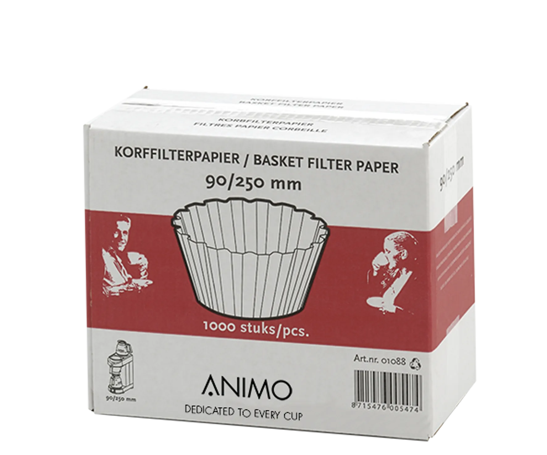 Animo Korffilterpapier 90/250