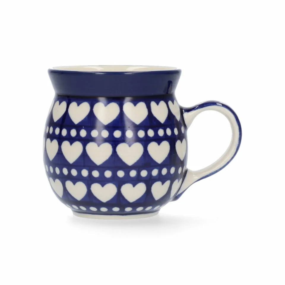 Bunzlau Castle - Boeren Mok 240ml, 'Blue Valentine'