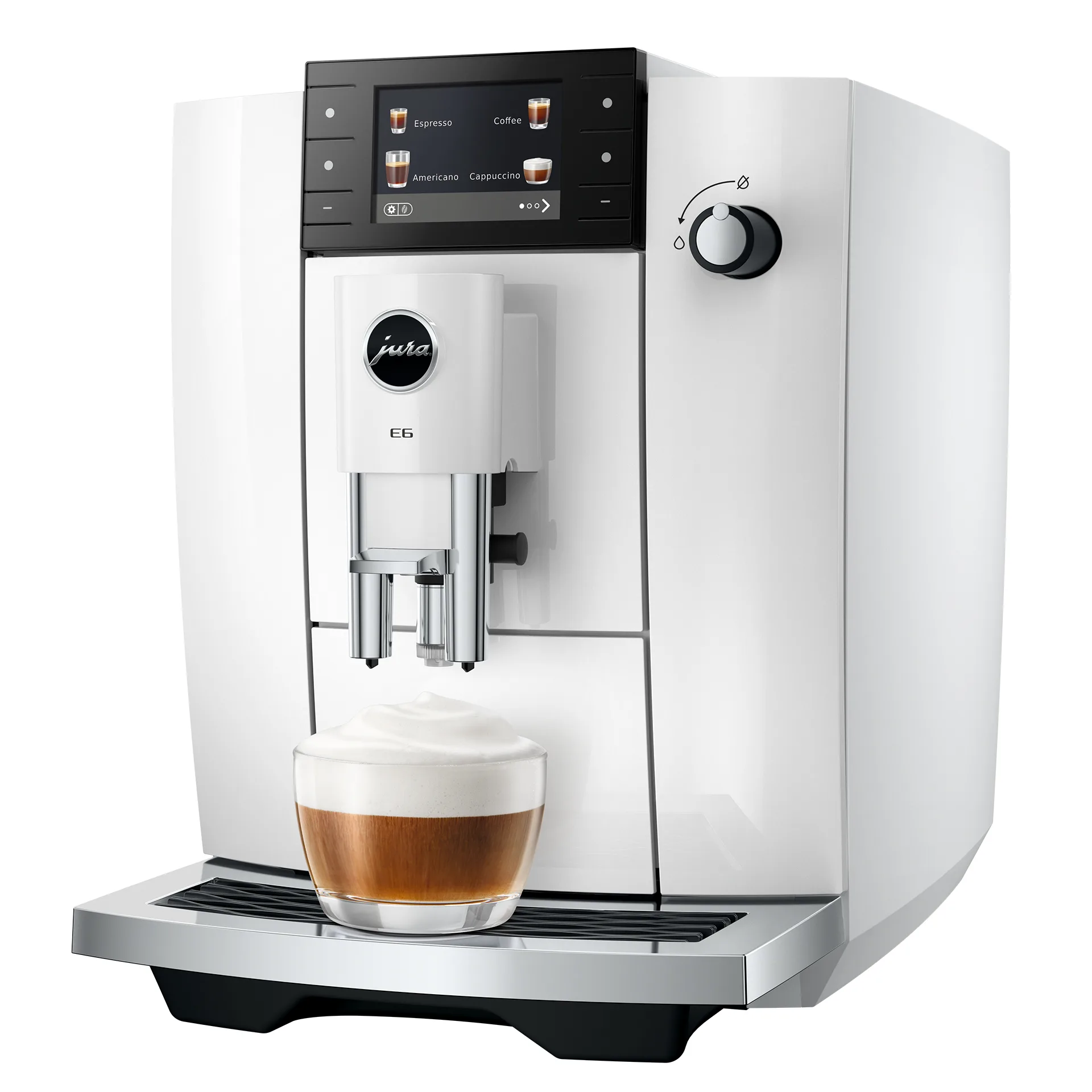 JURA E6 Piano White (ED)