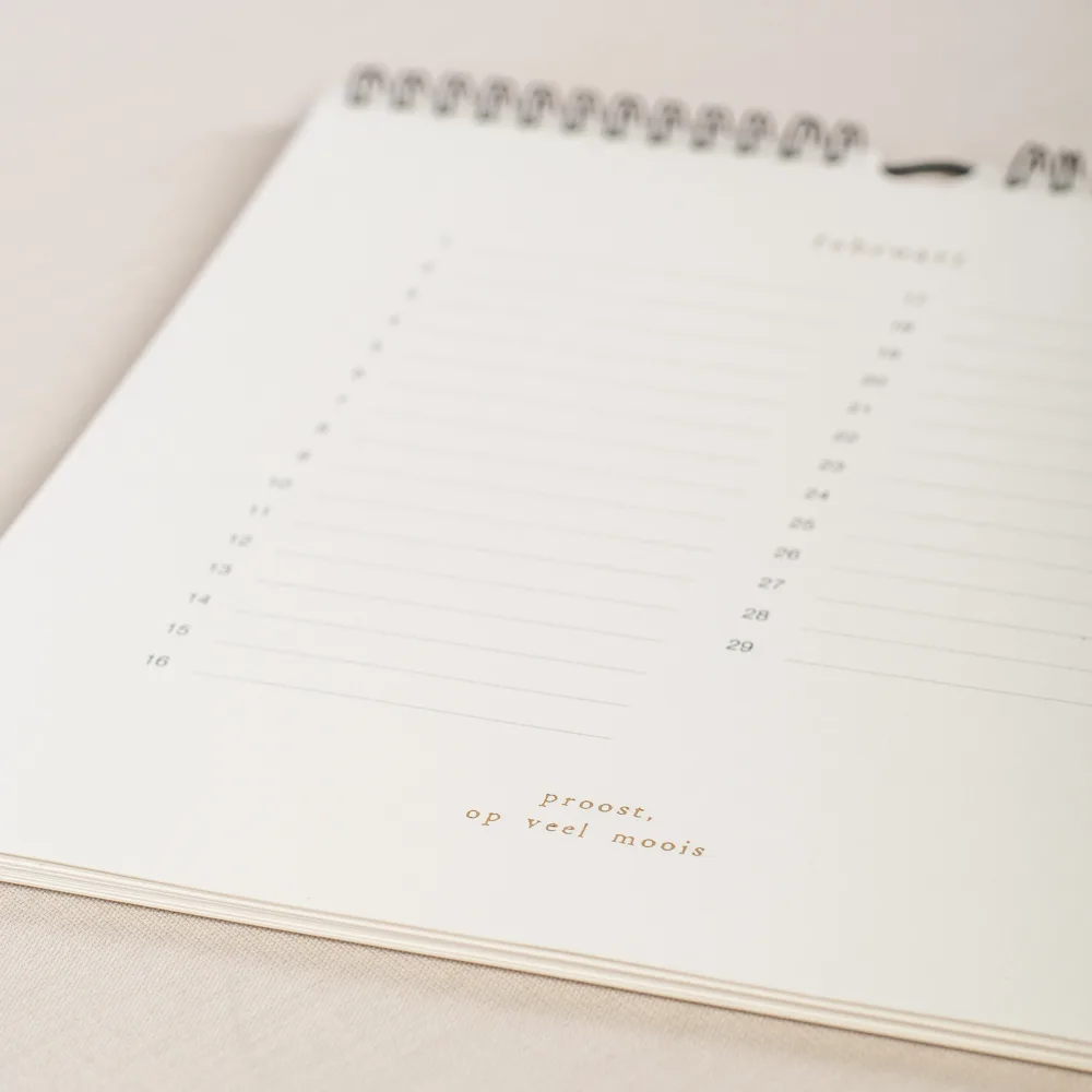 Verjaardagskalender 'Hiep hiep hiep hoera' - IKPAKJEIN