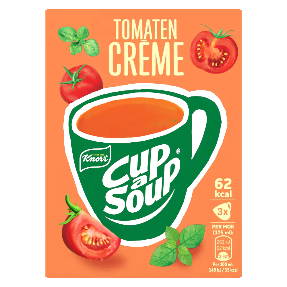 Cup-a-Soup Classics Tomaten Crème 21 x 175 ml
