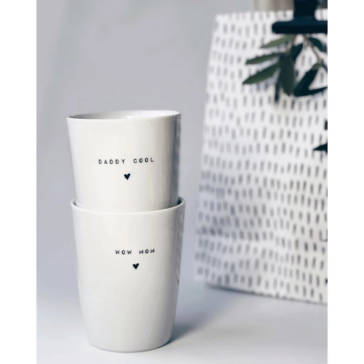 Mok 'DADDY COOL', 280ml - Goldscherben