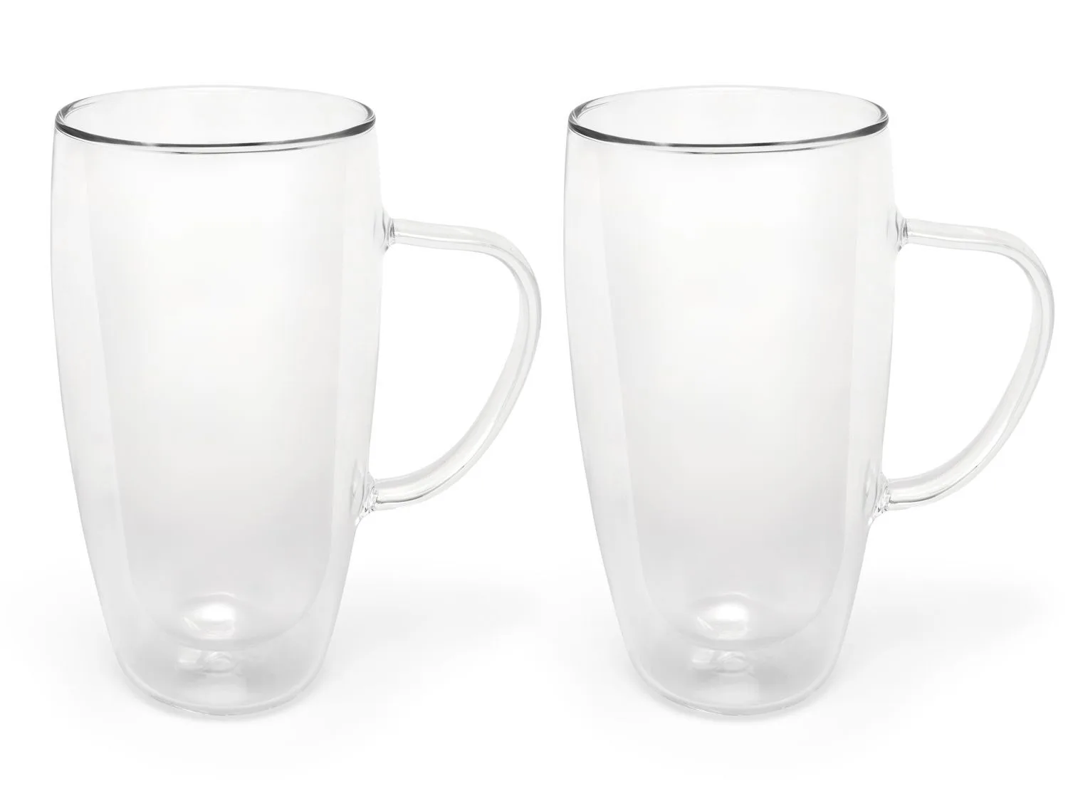 Bredemeijer, Dubbelwandig glas Latte Macchiato, 400ml, 2 stuks