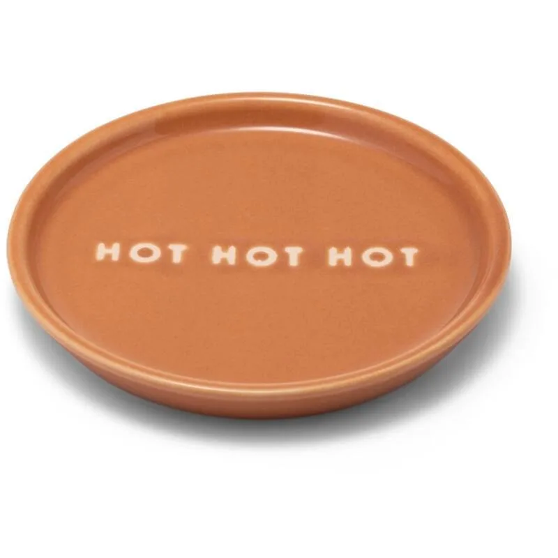 Vondels - Schoteltje HOT HOT HOT, Terracotta, ø8,5 cm