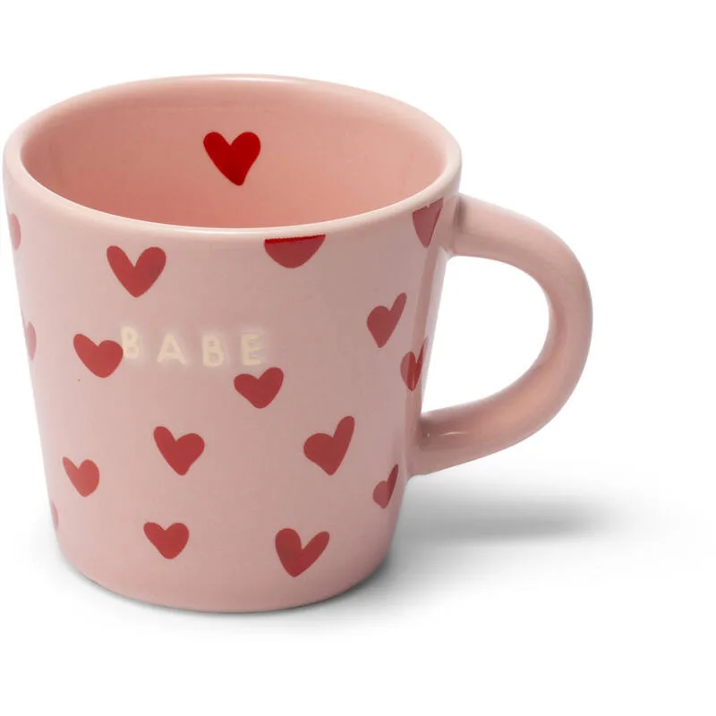 Vondels - Espressokop Babe, Roze, 80ml